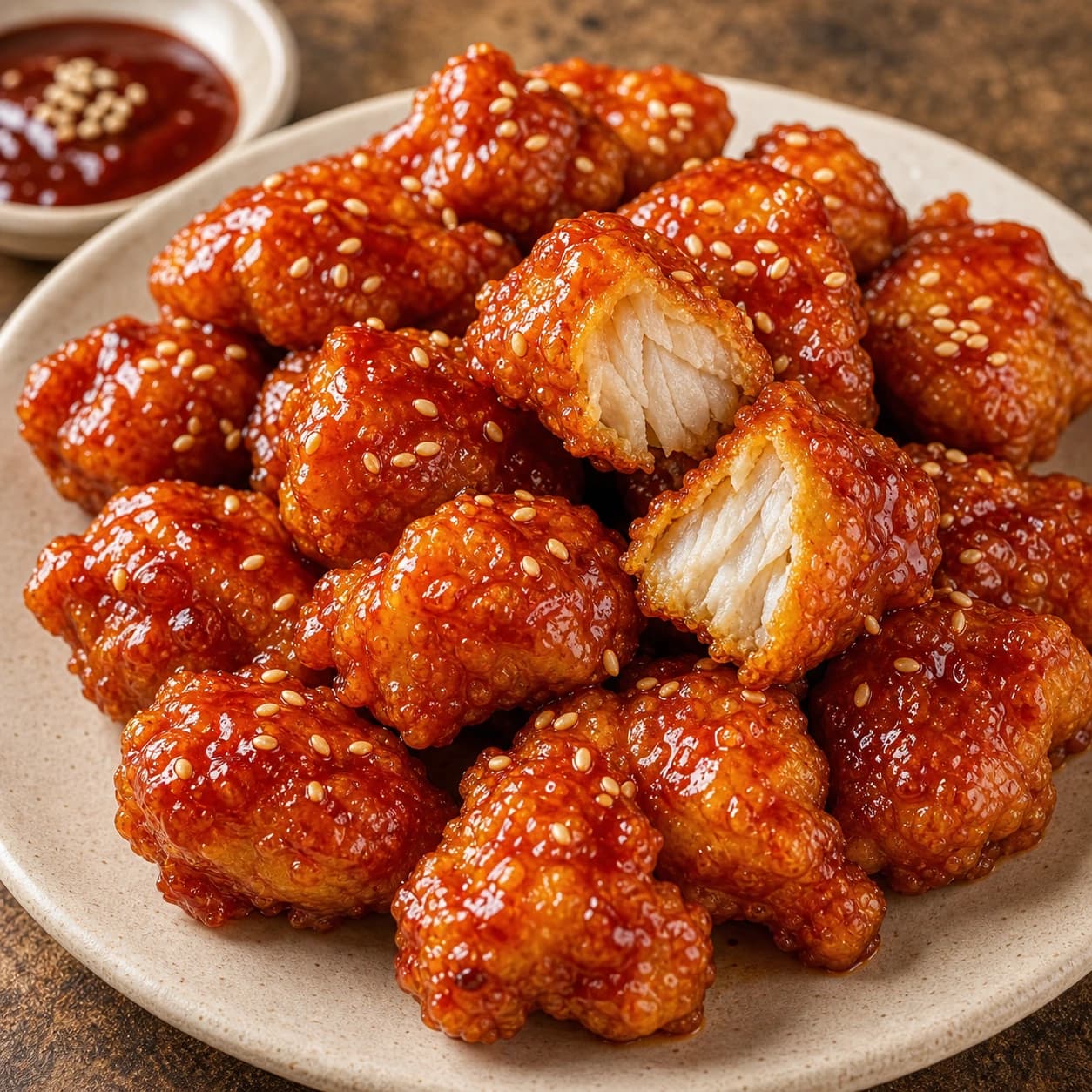 Deep Fry Deadlock Gochujang Fish Bites