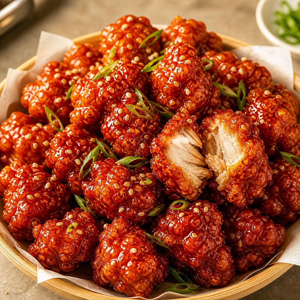 Overclock Yangnyeom Popcorn Chicken