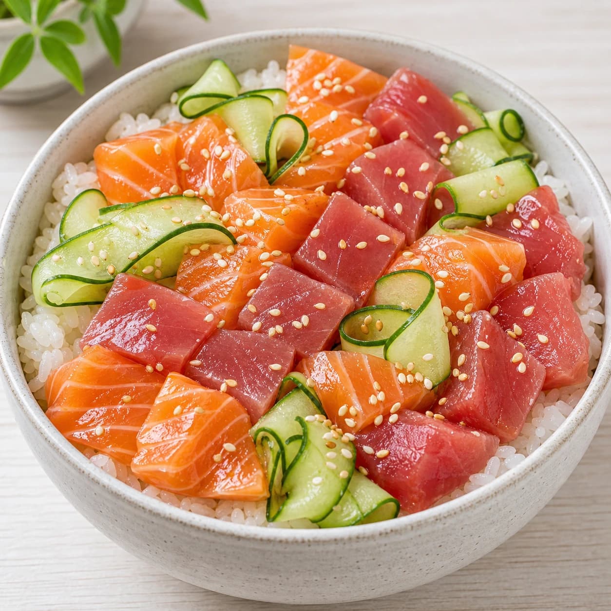Render Fresh Chirashi Bowl