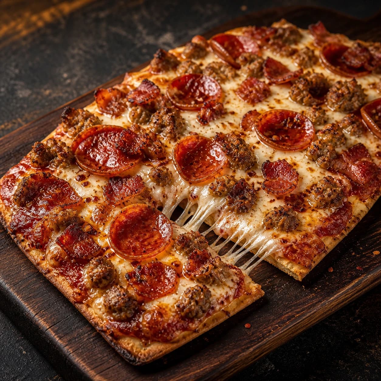 Shift Change Meat Lovers Flatbread