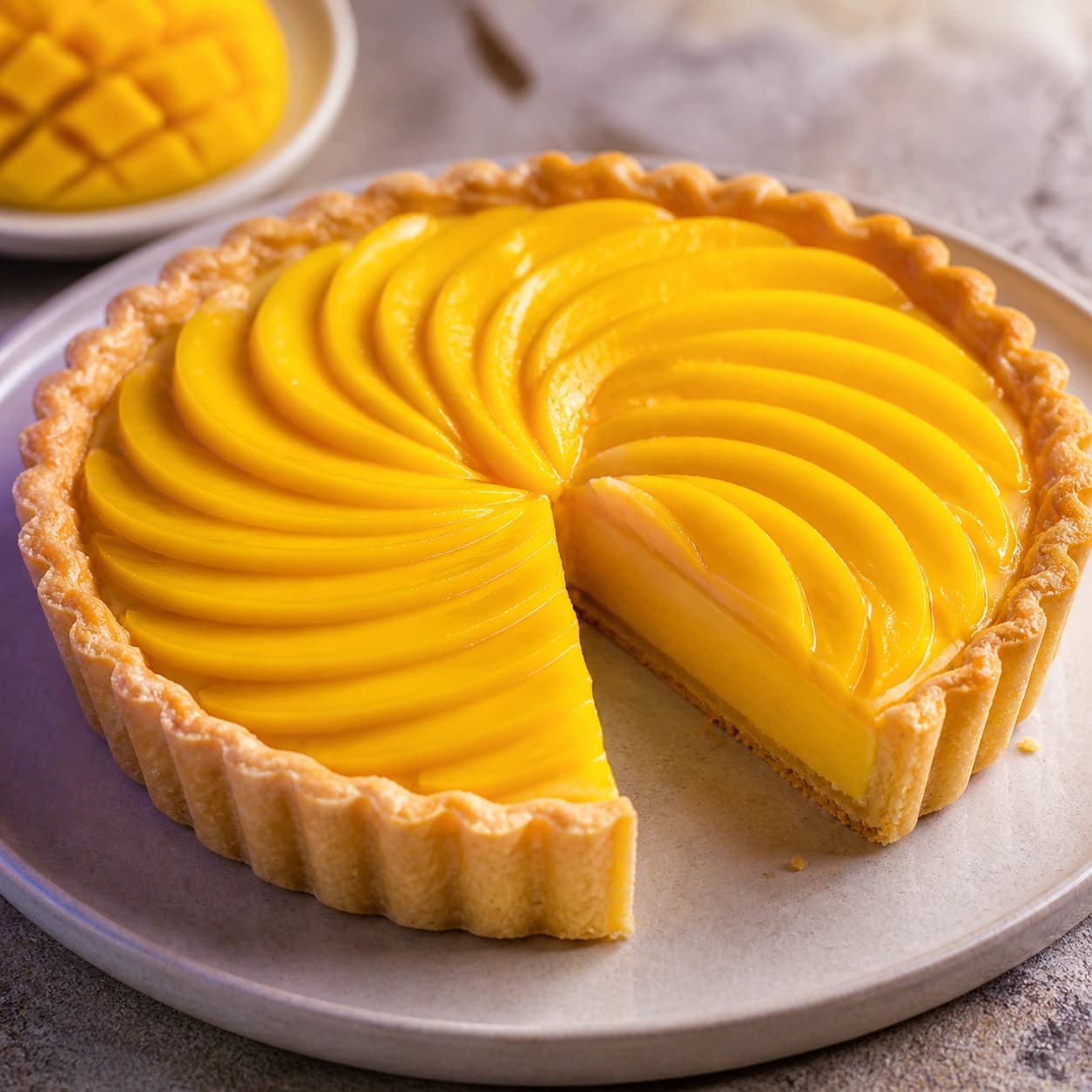 Pixel Mango Tart