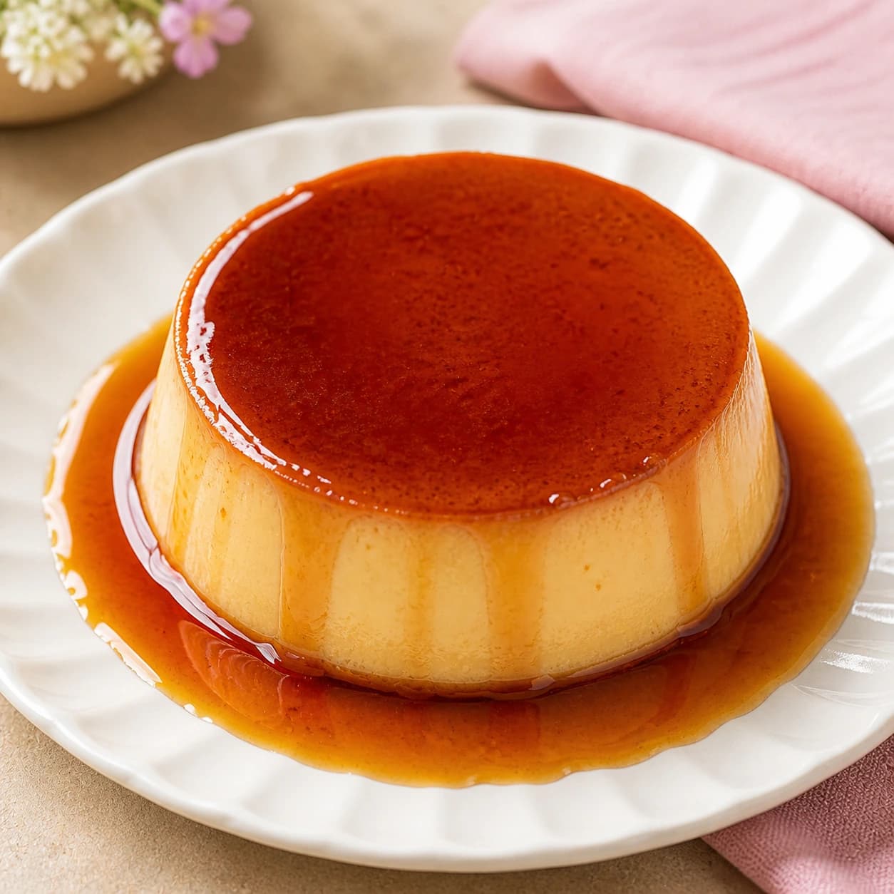 Sugar Surge Flan